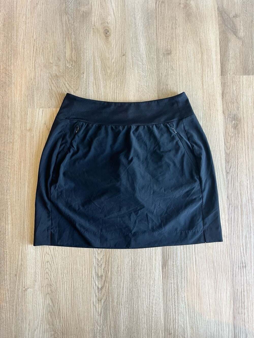 Athleta, Soho Skort, Black, Athletic,Pockets, Pickleball/Golf/Tennis, Stretchy,2